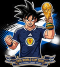 Scotland World Cup Football DTF Iron On Heat Transfer Unisex Soccer T shirt