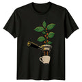 Coffee Gardening T-Shirt Espresso Barista Plant Gift For Him And Her
