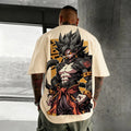 Japanese Anime Cosplay Graphic Print Unisex Streetwear Loose Fit Cotton T-Shirt