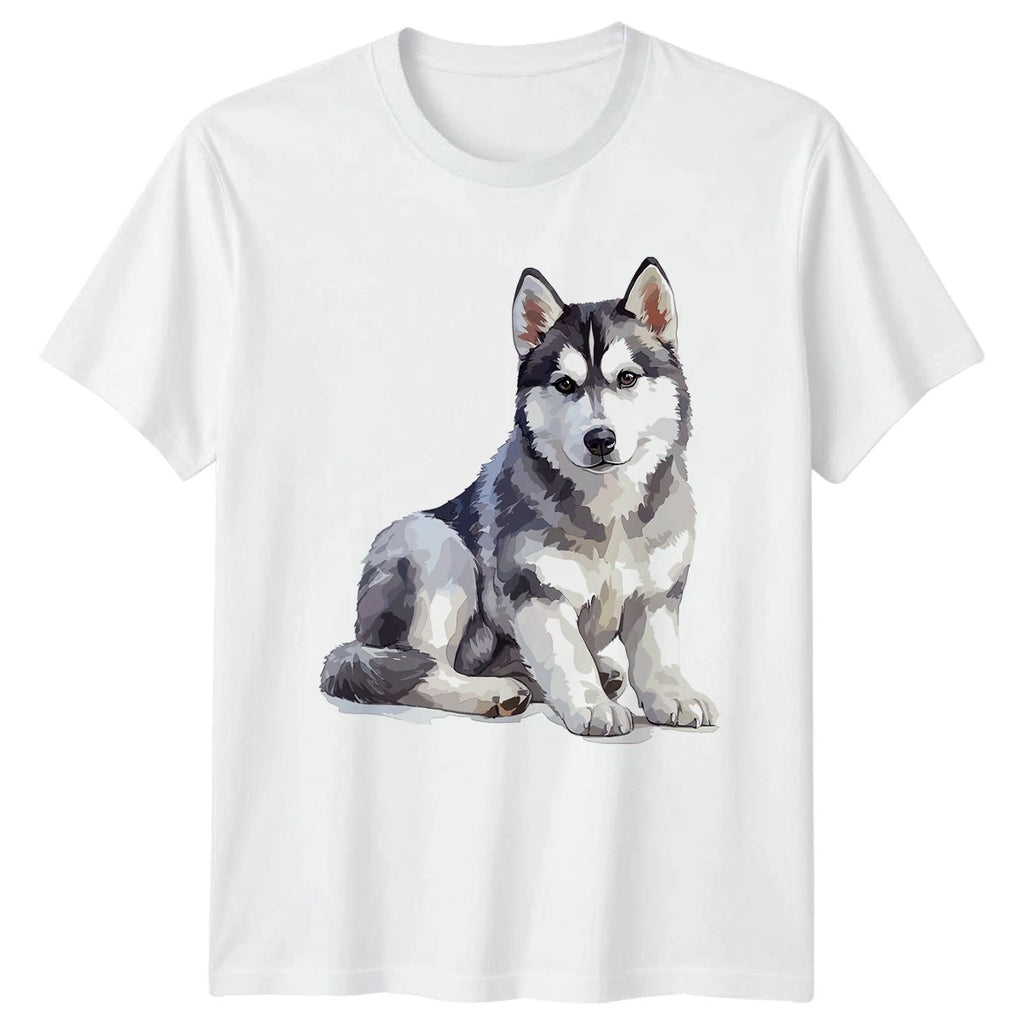 Husky T-Shirt Siberian Husky Dog Lover Birthday Gift For Him And Her