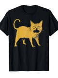 Horrible Japanese Cat Funny T-Shirt[Cool Design] Street Trending Style Women's T