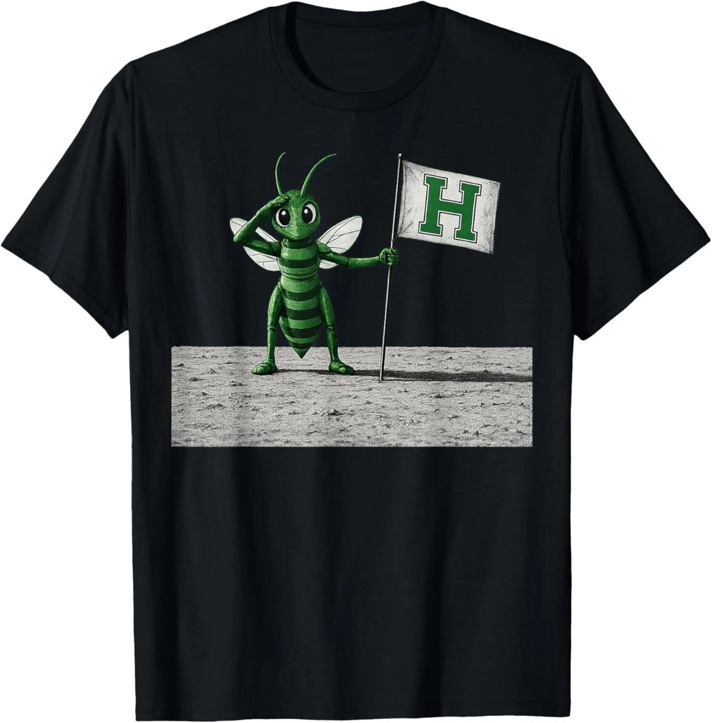 Hornet Moon Landing Proud Salute Cute Funny Spirit T-Shirt
