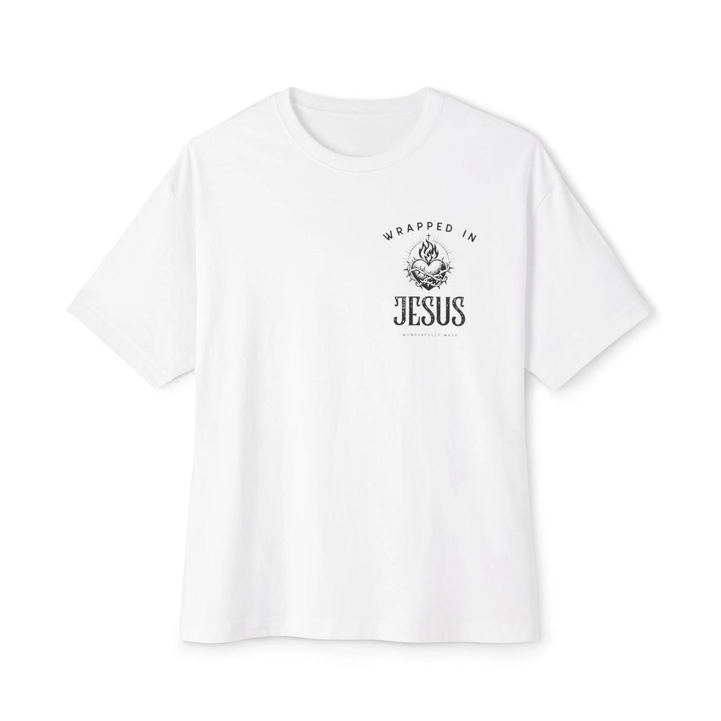 Wrapped in Jesus Tee | Sacred Heart Religious T-Shirt.