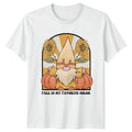 Fall Is My Favorite Color T-Shirt Autumn Gnome Fall Season Gift For Him And Her