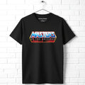 Masters of the Universe Chrome Logo Men's T Shirt Metallic He-Man 80s Vintage