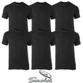 SADA T-Shirt Crew-Neck (6pc)  Short-sleeve 100% Cotton