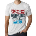 Men's Graphic T-Shirt Urban Skateboard Since 2041 Eco-Friendly Limited Edition