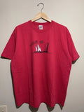 Rare Vintage Alkaline Trio Band T Shirt Men’s XL Red Grunge Punk 90s Y2K