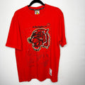 5ive Jungle NYC 5 Boroughs Graphic T-Shirt Size L Embroidered Tiger Streetwear