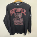 Vintage South Pole Long Sleeve Thermal Shirt Men's Size XL Y2K Goth Skate Black