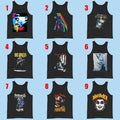 COLLECTION OF CLASSIC PUNK ROCK UNISEX TANK TOP