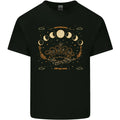 Moonbeams Moon Phases Celestial Pagan Mens Cotton T-Shirt Tee Top