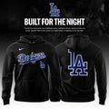 Dodgers Built For The Night 2026 Black Design Hoodie