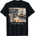 Bruh Its Test Day Funny Raccoon State Testing Day Staar Test Meme T-Shirt