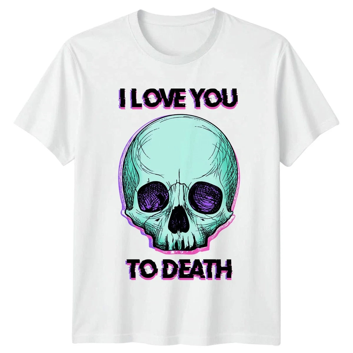 I Love You To Death T-Shirt Pastel Goth Valentines Apparel Valentines Day