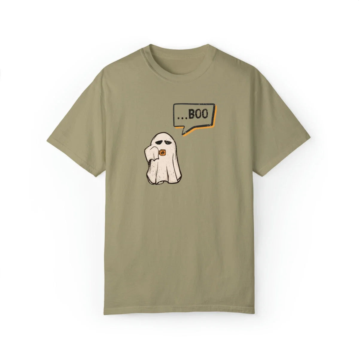 Need Coffee T-Shirt, Halloween Ghost Shirt, Sarcastic Funny Halloween Shirt