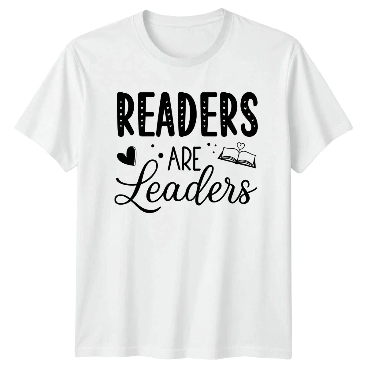 Readers Are Leaders T-Shirt Book Lovers Reading Gift For Him And Her