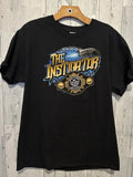 Men’s The Instigator Grunge King Black  T-shirt Size L Troy A Baugh