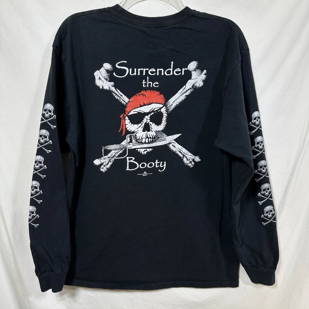 Vintage Surrender the Booty St. Augustine Double Sided Pirate T-Shirt Y2K Medium