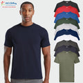 Fruit Of The Loom Super Premium Men's T-Shirt Short Sleeve 100% Cotton Plain Top