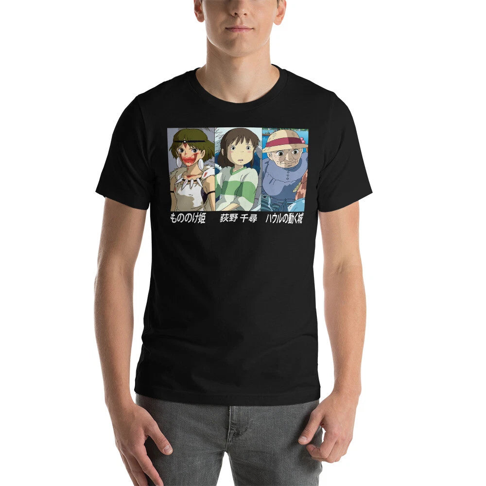 studio ghibli anime manga Aesthetic new Unisex T-Shirt,graphic tee