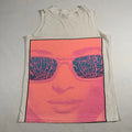 VTG Jimmy Z Sleeveless T-Shirt S/M Victor Moscoso-Esque Neon Pop Art *Read*