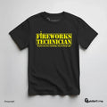 Fireworks Tech T-Shirt Fourth Of July Fireworks 4th Holiday New Years Original