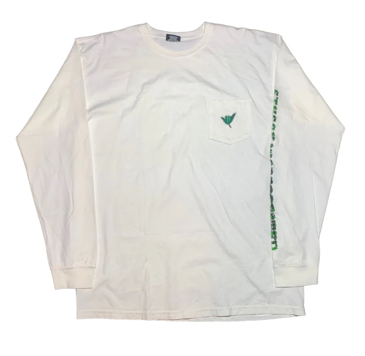 stussy Incorporated With Pocket Long Sleeves Tee Mens Size Large