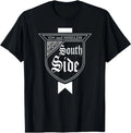 SouthSide Chicago Parody Beer Label South Side Baseball T-Shirt