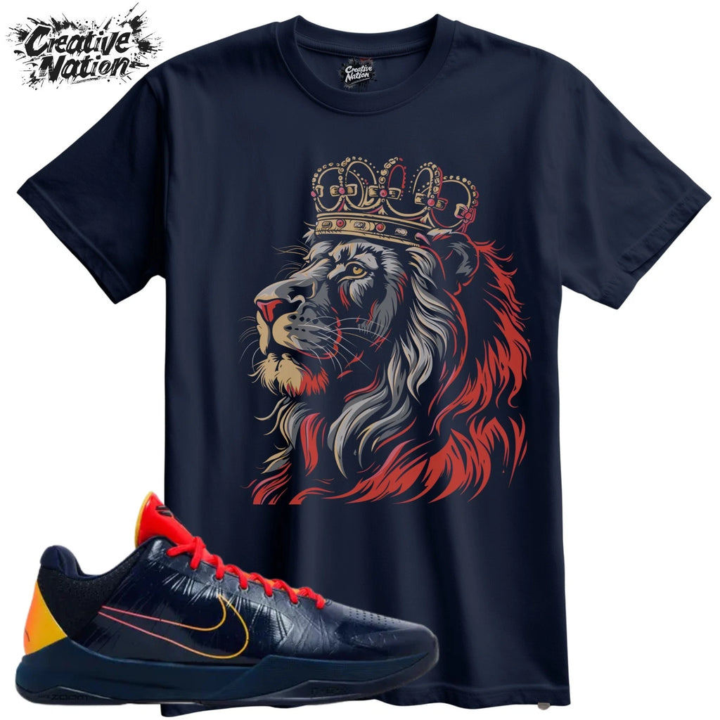 Shirt To Match 5 Unisex Tee Sneaker Shirt Lion Shirt