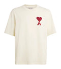 Ami De Coeur UTS362.726 White Cream Zig Zag T-Shirt RRP £170