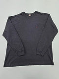 Levi's Men Charcoal Gray Long Sleeve T-Shirt Size XL Tagless Relaxed