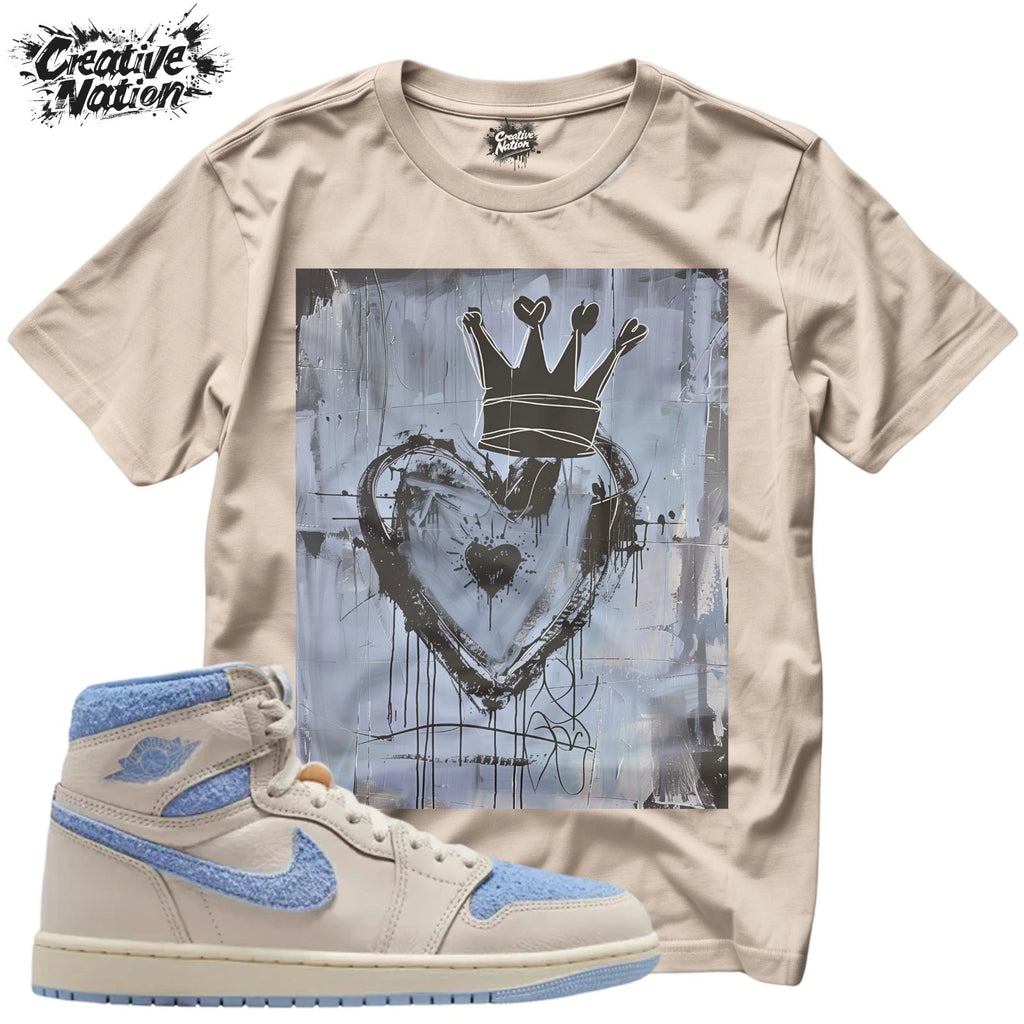 Shirt To Match 1 Unisex Tee Sneaker Shirt Heart Shirt For Sneaker Tee Outfit