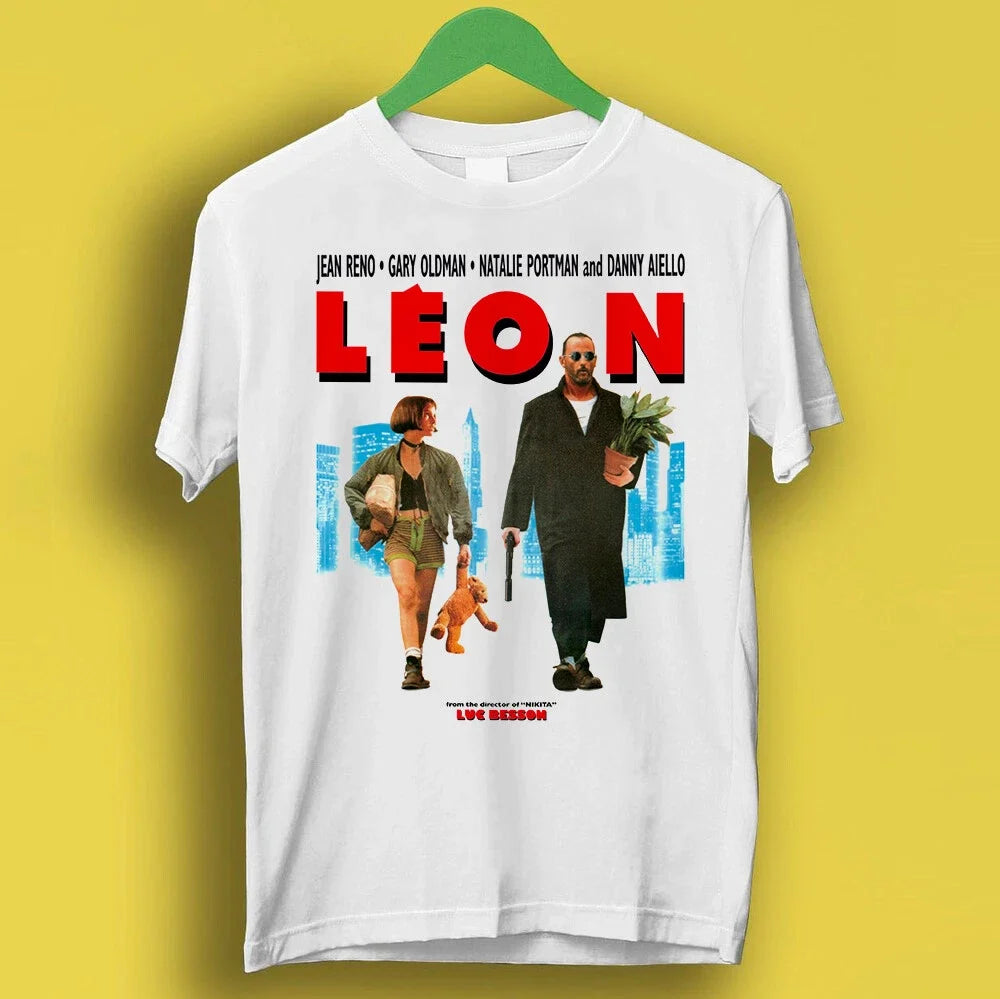 Leon The Professional Movie  Music Gift Tee T Shirt P771