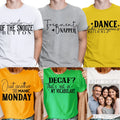 Funny & Sarcastic Quote T-Shirts Inspirational Humor For Unisex Mens & Womens #1