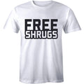Free Shrugs Funny Shirt Cool Gift Cute Sarcastic Young Men's T-shirt Tee