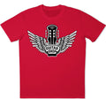 Winged Guitar Graphic T-Shirt Rock Band Music Tee Vintage Player Biker Gift