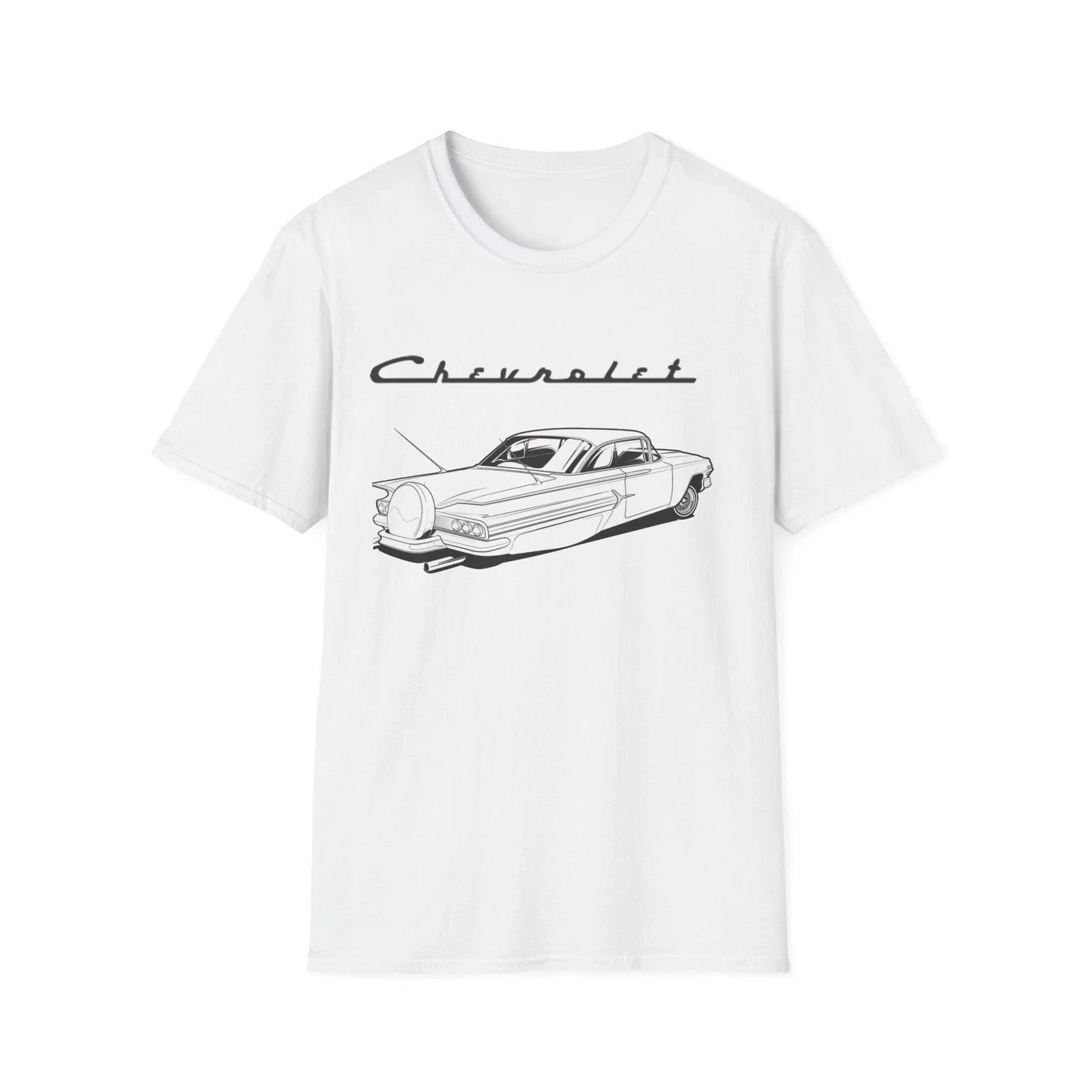 Chevrolet Classic 1960 Impala T-Shirt Sleek Simple Vintage Car American Muscle