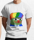 Clown Pepe Frog T shirt | Funny | Internet Meme | y2k