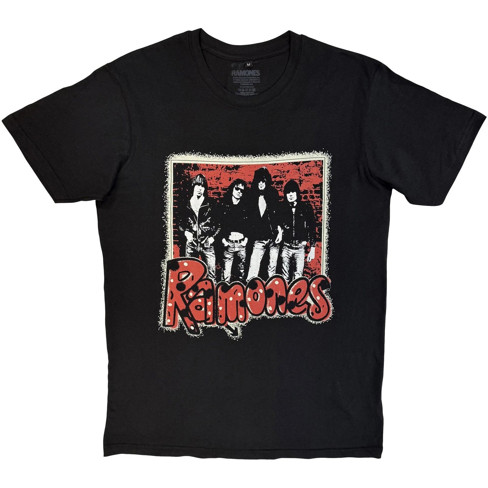 Ramones Graffiti Premium Official T-Shirt Mens