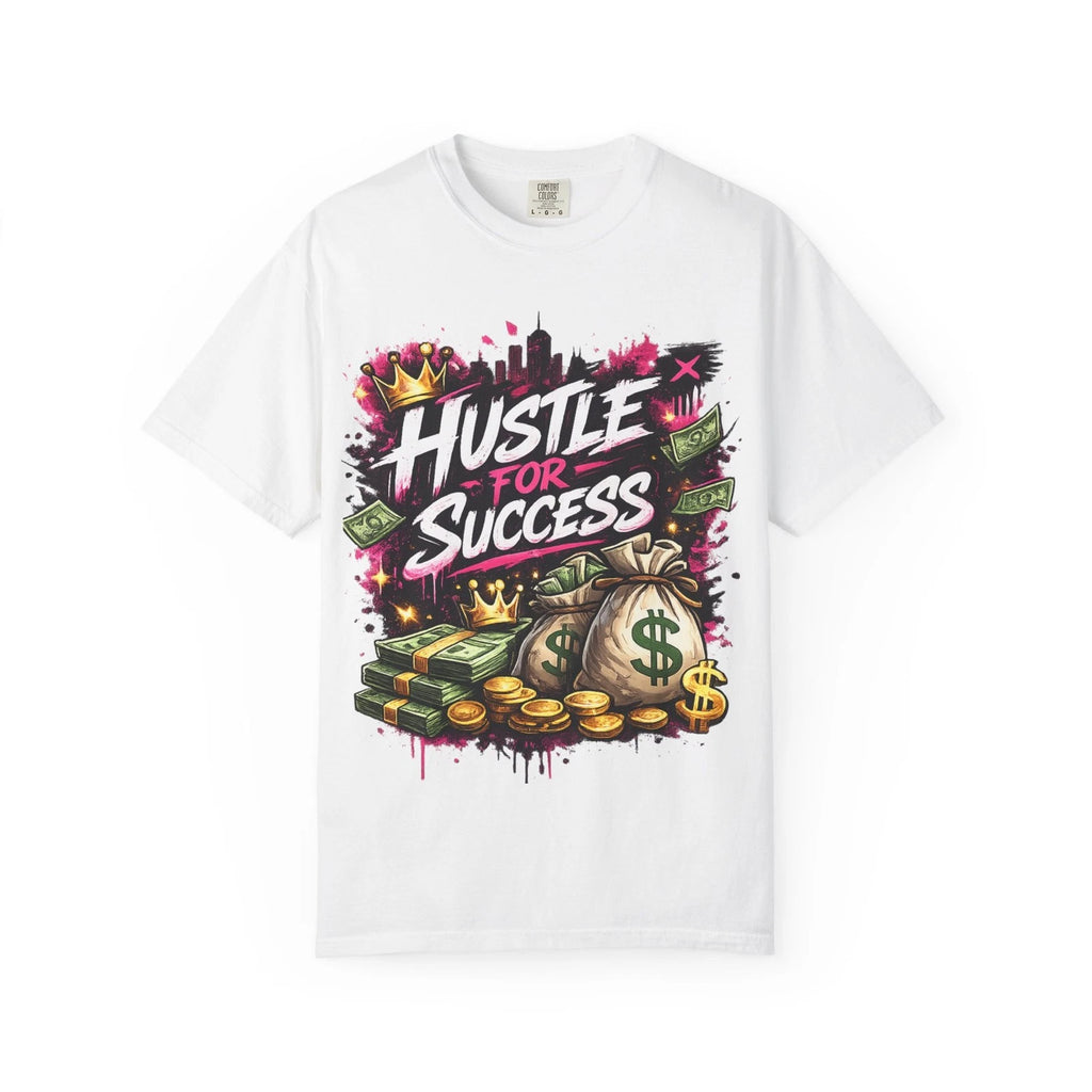 Hustle for Success T-Shirt | Money Graffiti Design