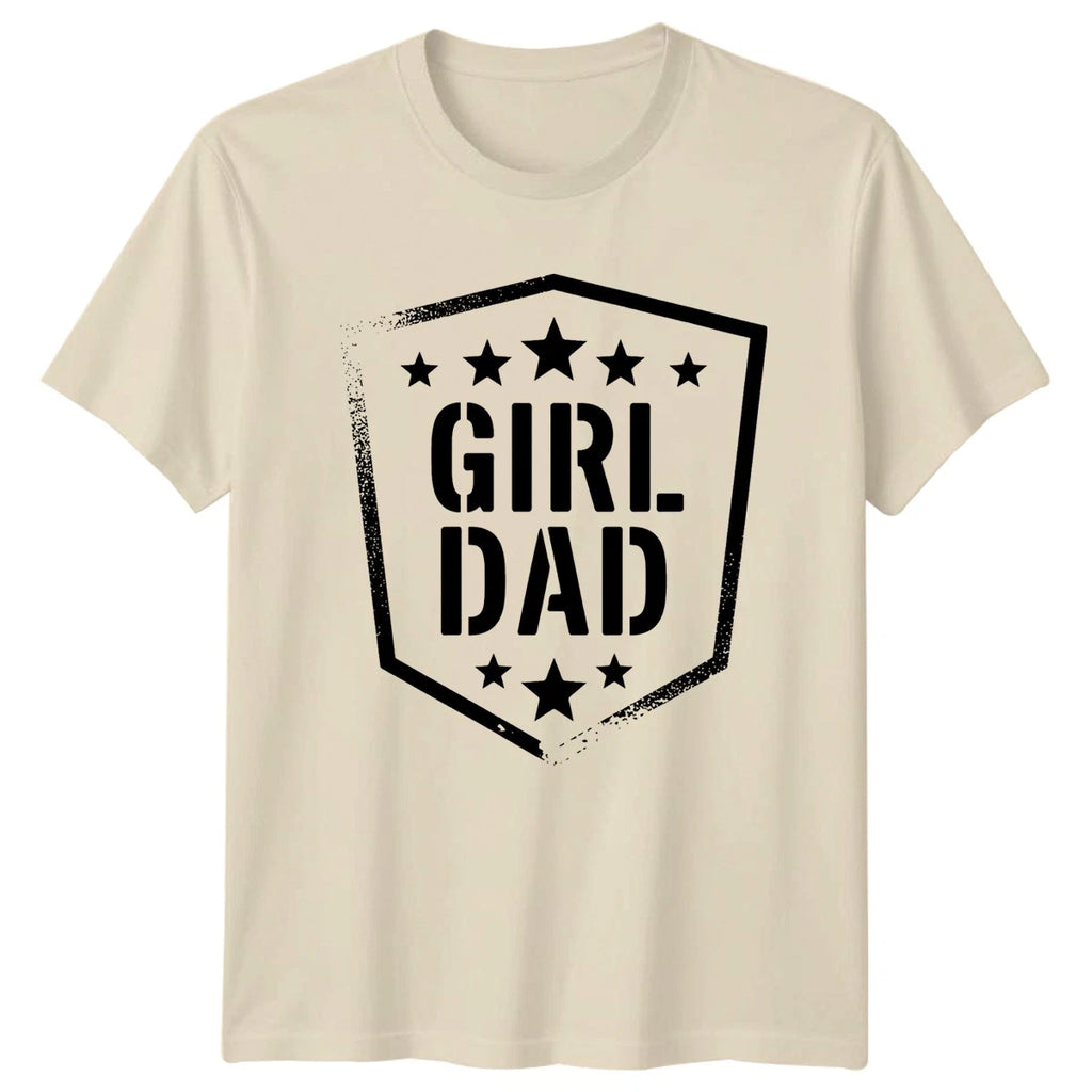 Girl Dad Mens T-Shirt Father Of Daughters Fatherhood Fathers Day Gift For Him