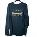 Fish Hippie Men's Slow Drift Long Sleeve Tee Blue/Teal Size Large NEW/ NWT