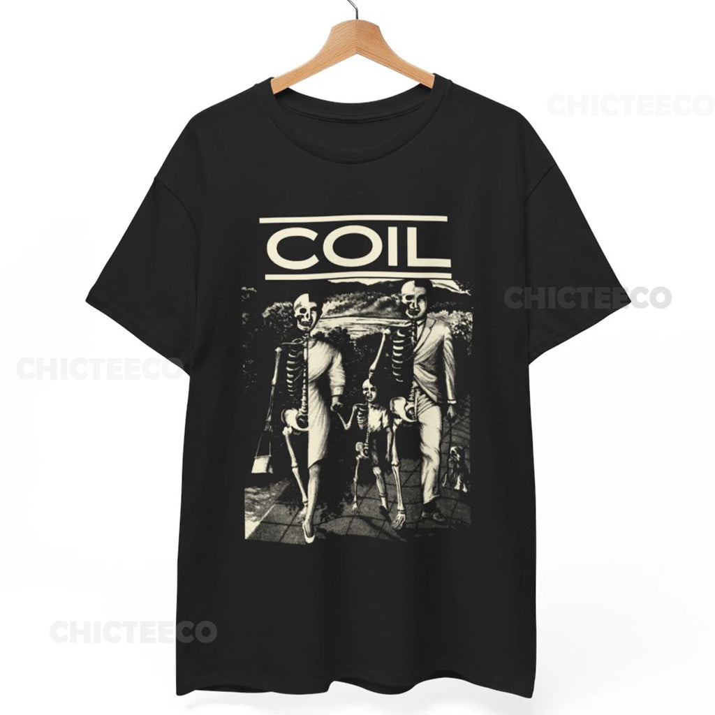 COIL Shirt Unnatural History, Coil Tshirt, Throbbing Gristle, Psychic TV, Nurse