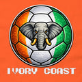 Ivory Coast Soccer Shirt Retro Video Game Football Fan Tee 2026 Tournament Cup