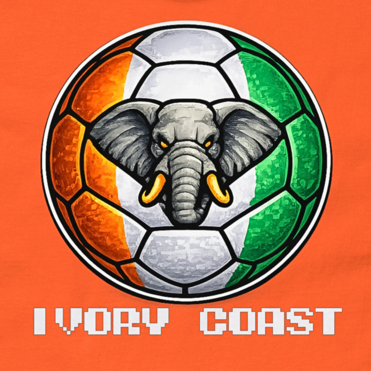 Ivory Coast Soccer Shirt Retro Video Game Football Fan Tee 2026 Tournament Cup