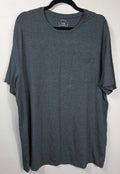 Cozy Earth Bamboo T Shirt XXL Gray Short Sleeve Pocket Tee Men's Minimalist
