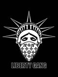 Liberty Gang T shirt TEE street fashion hip hop dance HIPHOP short sleeve heavyw