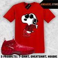 Shirt To Match Foamposite Pro Gym Red 2026 Sneaker Matching Tee Joe Cool T-Shirt