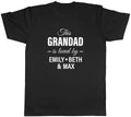 Personalised This Grandad Is Loved By Mens Unisex T-Shirt Tee